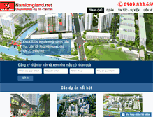 Tablet Screenshot of namlongland.net